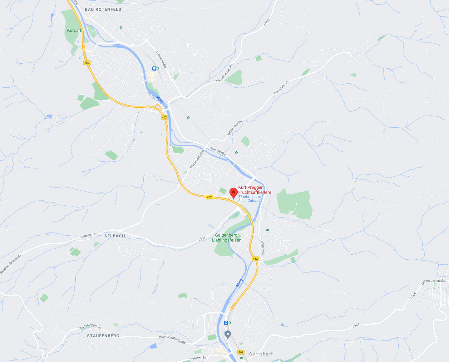 Pregger's Fruchtsaftkelterei im Murgtal Gaggenau / Ottenau